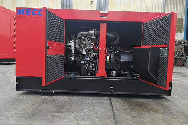 25-45KVA/50-60KVA soundproof AOLING ISUZU diesel generator