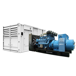 2000KW 2200KW Containerized MTU Industrial Diesel Power Generator
