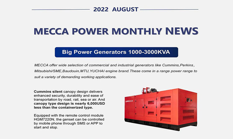 MECCA POWER MONTHLY NEWS-August