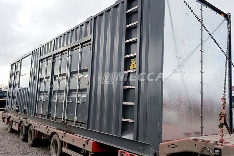 Shipment-40HQ 2500KVA Container Generator