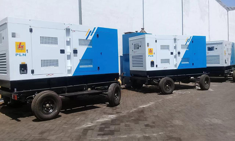 17PCS Trailer Generators for National Power Company (PLN)