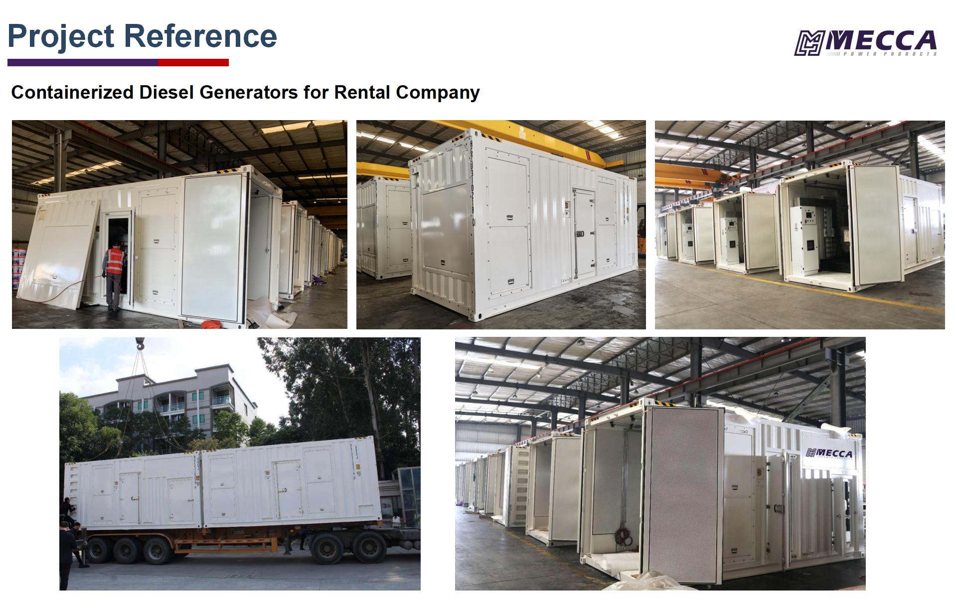 container generator for rental