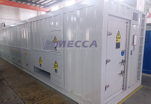 3.3KV-11KV High Voltage 2000KW 3000KW 5000KW 6000KW Resistive Load Bank Containerized Type for Generator Test