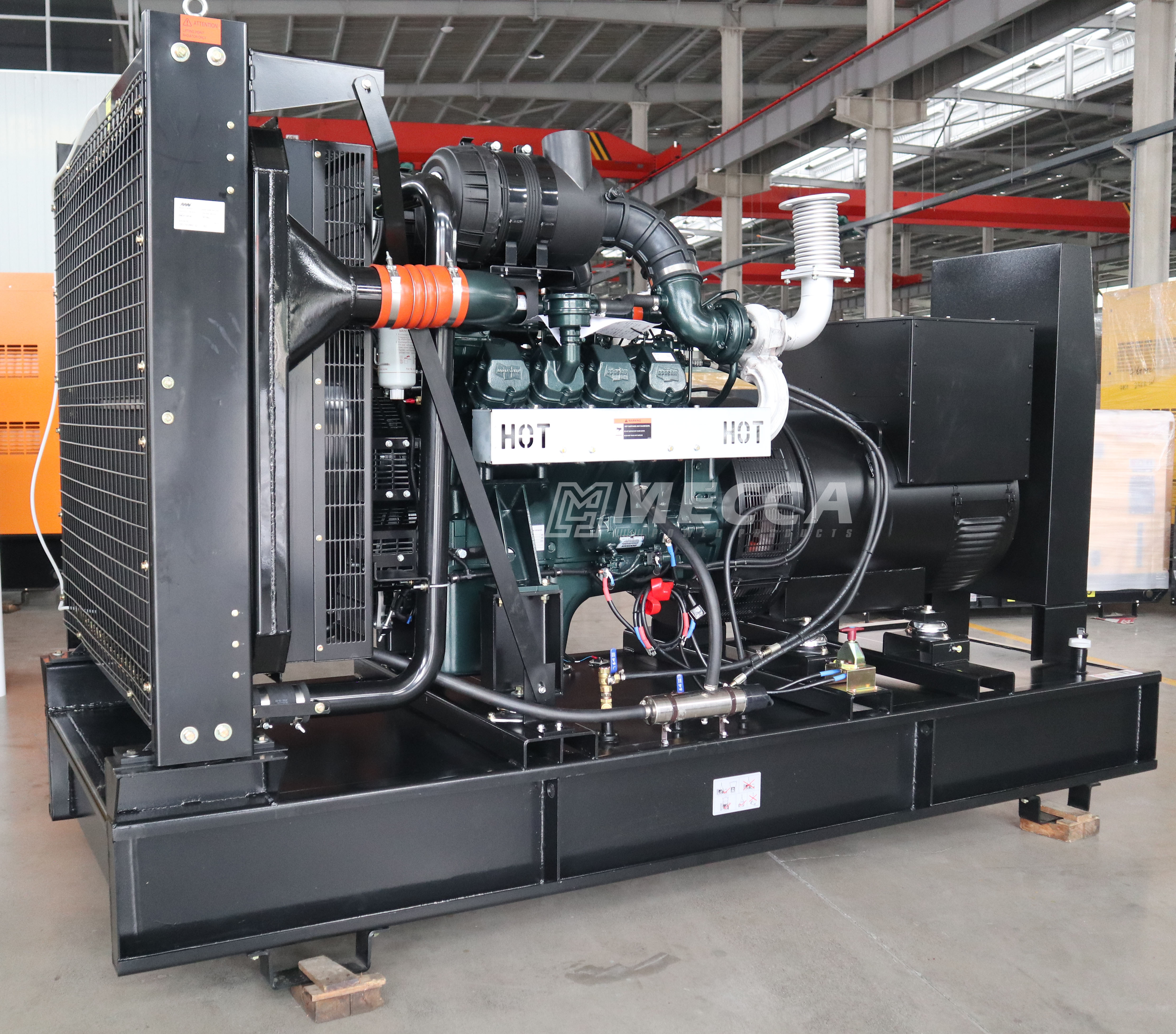 750KVA Continuous DOOSAN Diesel Generator for Industrial