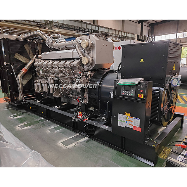 3.3kV 6.6kV 10.5kV 11kV 13.8kV High Voltage Mitsubishi/SME Diesel Generator 2000KW 2500KVA for Data Center