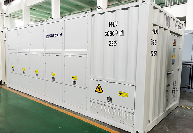 10.5KV 11KV 20KV High Voltage 2000KW 3000KW Resistive Load Bank Containerized Type for Generator Test