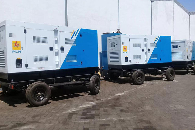 17PCS Trailer Generators for National Power Company (PLN)