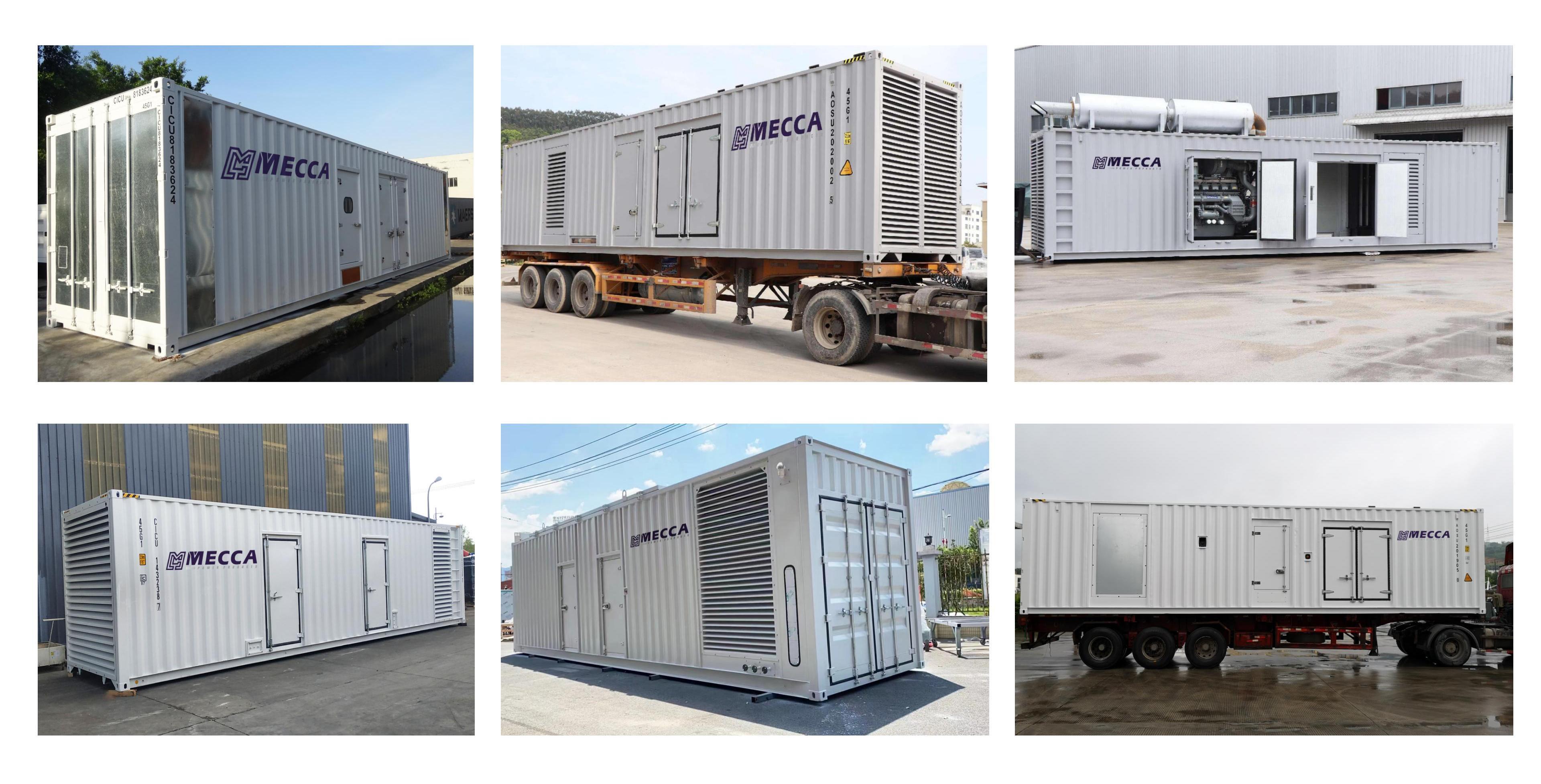 MTU containerized generator
